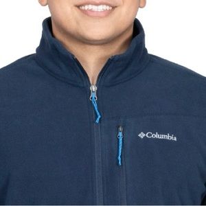Columbia Thompson Peak Full Zip Fleece Jacket, Blue